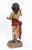 Antique 18th Century Neapolitan Blessing Child Sculpture in Polychrome Wood For Sale - Image 3 of 7