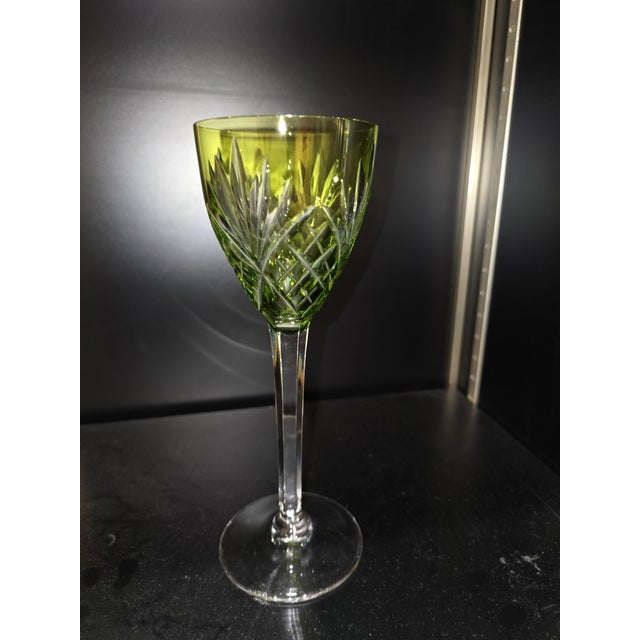 Saint-Louis Chantilly Pattern Glasses from Saint Louis, 1970s, Set of 12 For Sale - Image 8 of 15