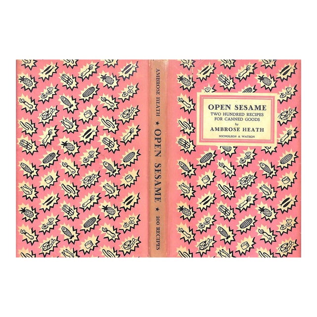 "Open Sesame: Two Hundred Recipes for Canned Goods" 1939 Heath, Ambrose For Sale