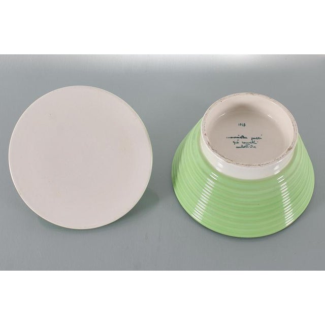 Mid-Century Hand-Glazed Ceramic Tureen from Pucci Umbertide, Italy, 1950s For Sale - Image 9 of 12