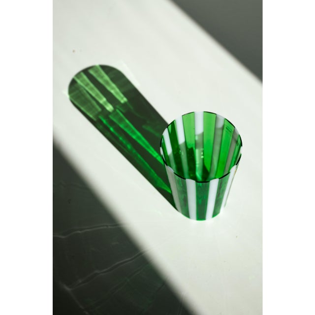 Glass Ribes Collectable Glasses by Mariana Iskra for Ribes Studio, Set of 6 For Sale - Image 7 of 18