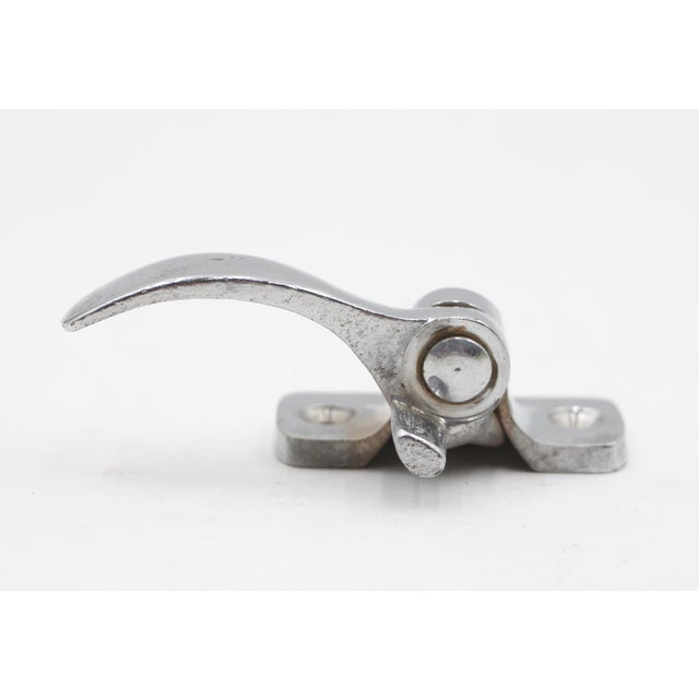 Mid 20th Century Vintage Chrome Plated Left Icebox Latch For Sale - Image 5 of 6