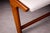 Wood Set of 4 Chairs in Wood, Caning & Leather, Carlo Hauner, 1960s For Sale - Image 7 of 9