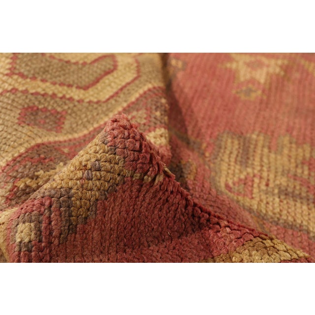 Late 19th Century Antique Turkish Oushak Rug - 10'00 X 13'03 For Sale In Dallas - Image 6 of 10
