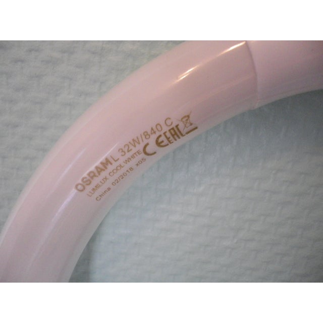 Hand-Painted Porcelain Ceiling Light, 1960s For Sale - Image 10 of 11