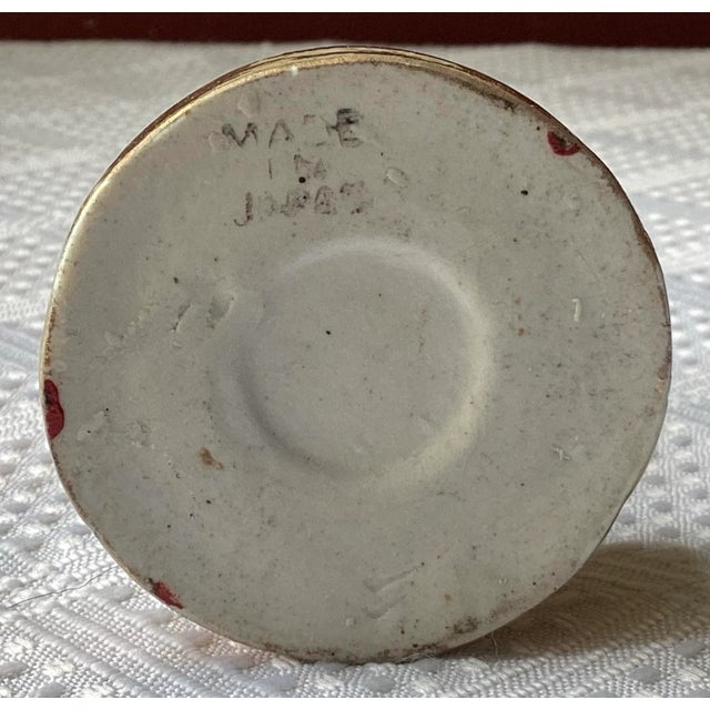 Antique Japanese Satsuma Porcelain Figurine – Hand-Painted & Marked For Sale - Image 9 of 9