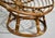 Wood Vintage Rattan Bamboo Papasan Chair For Sale - Image 7 of 10