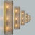 Structured Glass and Brass Wall Light from Kaiser, 1960s For Sale - Image 16 of 18