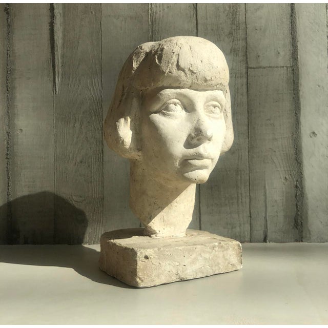 Decorative Bust, France, 1920s For Sale - Image 4 of 7