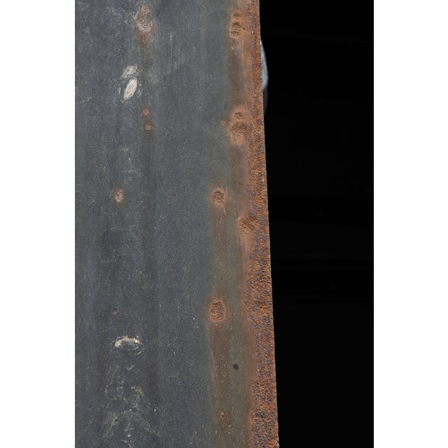 Black Antique SSP Power Line Danger Sign For Sale - Image 8 of 8