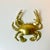 Metal 1960s Vintage Costal Hollywood Regency Boho Chic Brass Crab Box. For Sale - Image 7 of 9