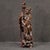 Asian Artist, Fisherman with Fish, 1960, Wood For Sale - Image 13 of 13
