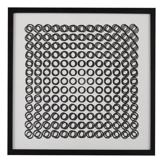 Victor Vasarely, Kinetic Composition VIII, Print For Sale
