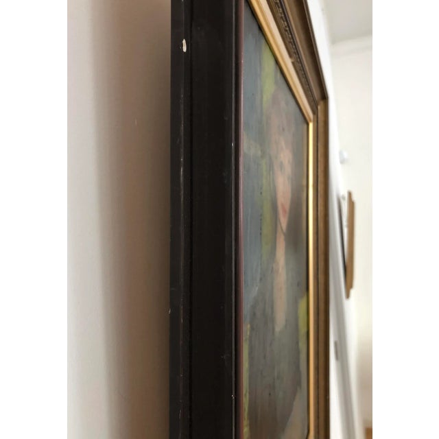 Jean Ducommun, Sabine, Oil on Canvas, Framed For Sale - Image 7 of 9