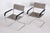 Czech Bauhaus Chrome Armchairs attributed to Marcel Breuer for Thonet, 1930s, Set of 2 For Sale - Image 6 of 12
