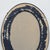 Bone Vintage Tessellated Horn and Brass Oval Wall Mirror by Enrique Garcel For Sale - Image 7 of 8