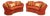 Hickory Chair Company Pair Of Custom Upholstered Silk Damask Sofas For Sale