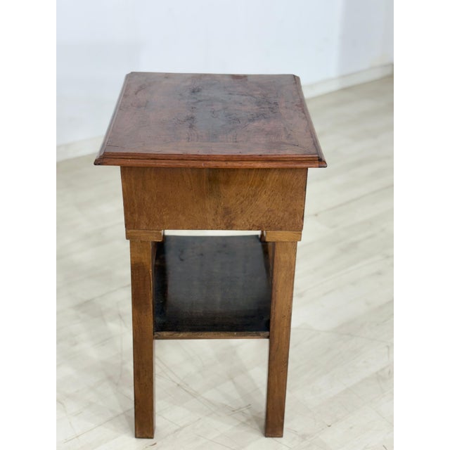 Antique Gründerzeit Biedermeier Sewing Table in Pine, 1890s For Sale - Image 12 of 14