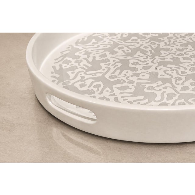 Contemporary Large "Ocelote" Tray, Wood, Ensamble Artesano, 2024 For Sale - Image 3 of 15