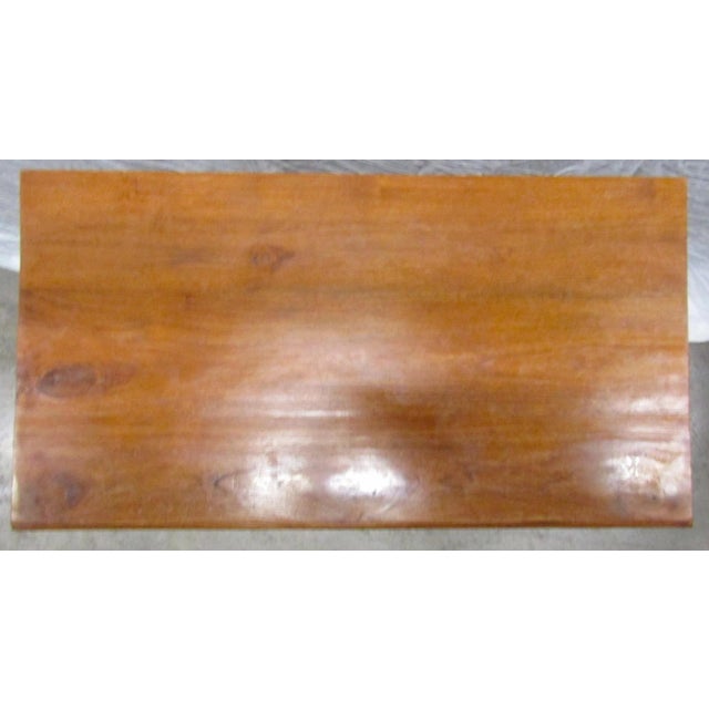 Antique Dutch Colonial Teak 9-Drawer Bombay Chest For Sale - Image 12 of 13