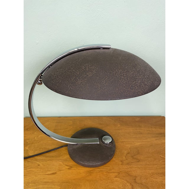 Mid-Century Modern Vintage Art Deco Table Lamp by Egon Hillebrand, 1960s For Sale - Image 3 of 12