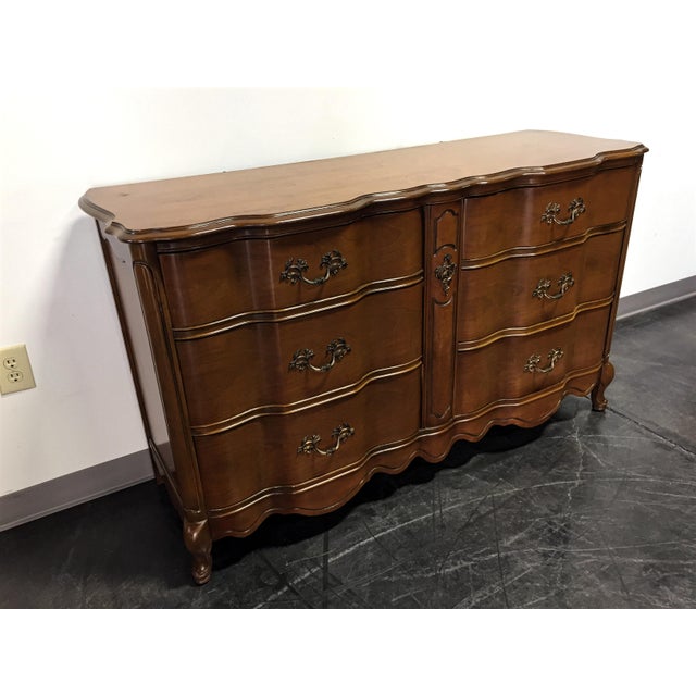 "Versailles" Vintage French Provincial Double Dresser by Basset Chairish