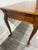 Wood Vintage Queen Anne Style Writing Desk Entry Console Hallway Table Sofa Table For Sale - Image 7 of 13
