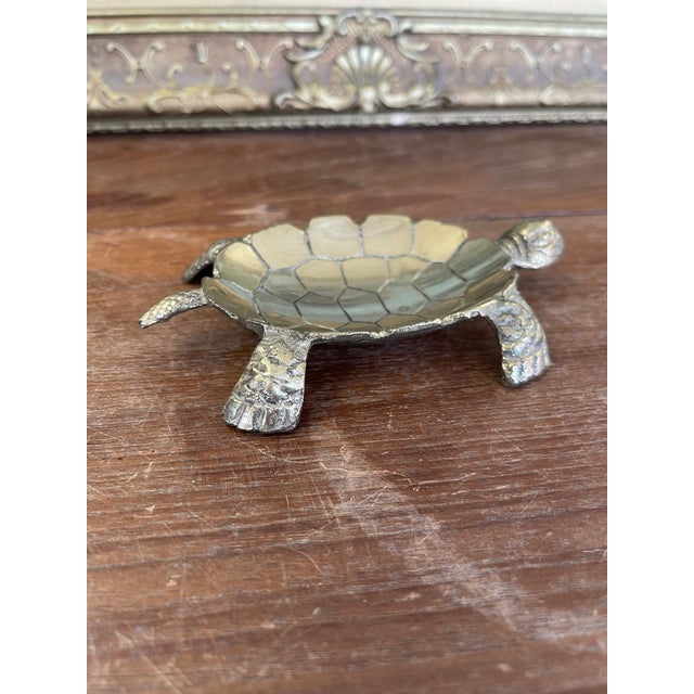 Vintage Turtle Trinket Dish or Ashtray For Sale - Image 4 of 9
