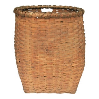 1940s Large Adirondack Pack Basket For Sale