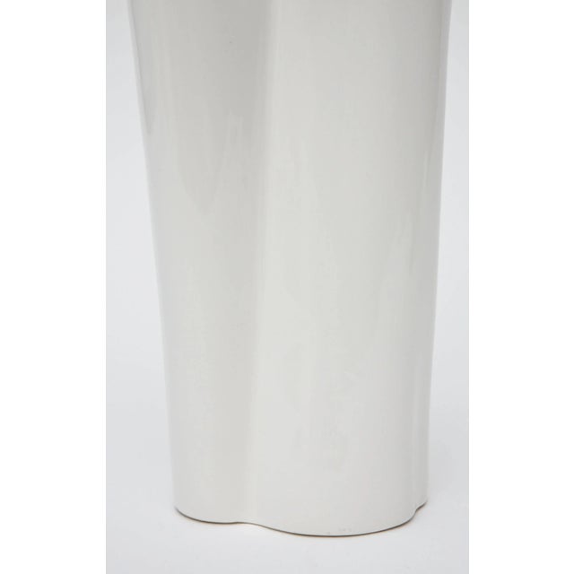 Off-white Vintage Rosenthal Netter Modernist White Porcelain Abstract Figure Sculpture For Sale - Image 8 of 11