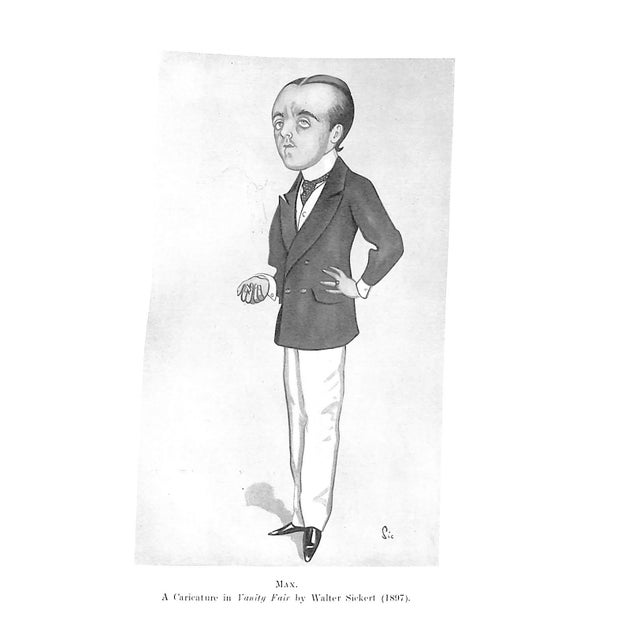 Paper "Max Beerbohm in Perspective" 1921 Lynch, Bohun For Sale - Image 7 of 9