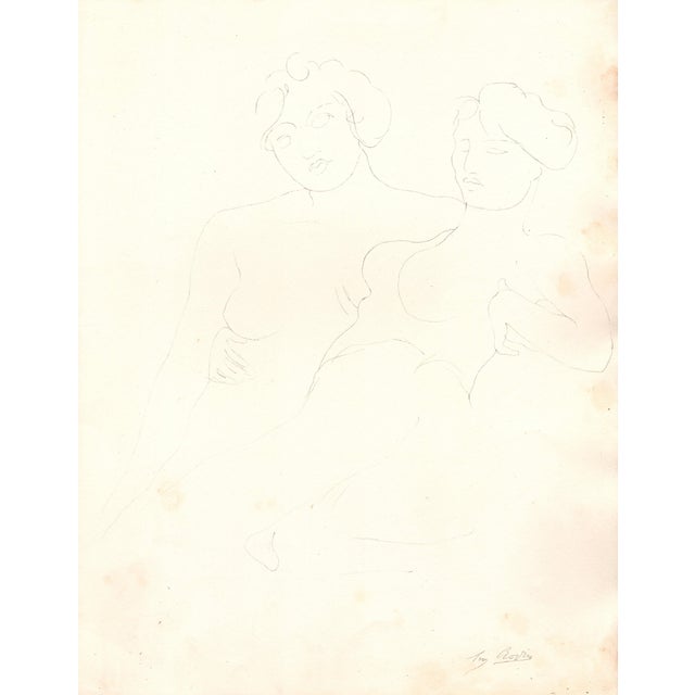 Rodin, Little, Little Friend of My Breasts and My Soul\., Nude, Original Lithograph, 1902 For Sale