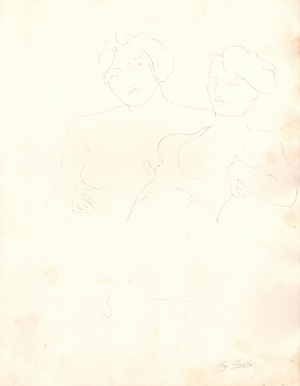 Rodin, Little, Little Friend of My Breasts and My Soul\., Nude, Original Lithograph, 1902