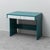 Teal-Colored Wooden Desk with White Drawers, 1970s For Sale - Image 11 of 11