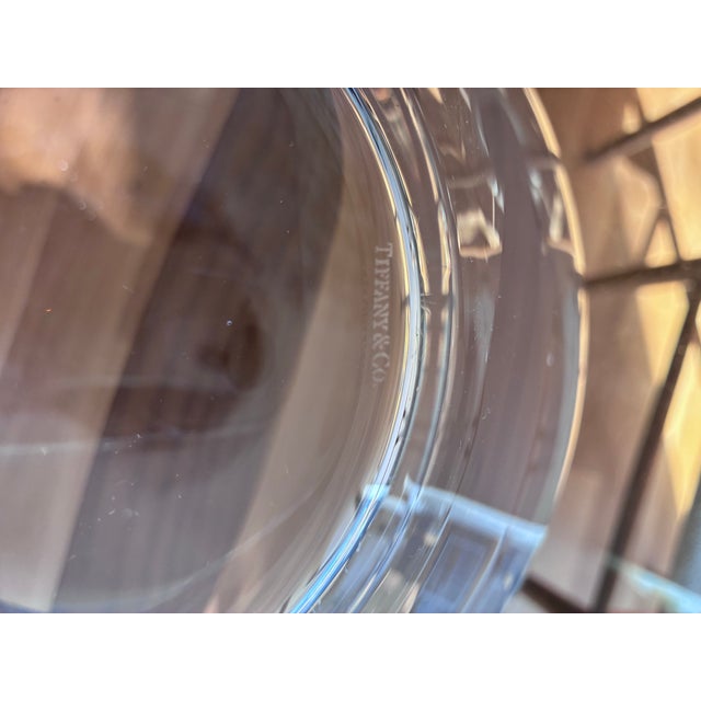 2000 - 2009 12” Tiffany Harmony Salad Bowl, Perfect Condition For Sale - Image 5 of 8