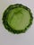 Mexican Artisan Hand Blown Green Glass Tumblers Set of Four For Sale - Image 3 of 4