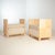 Vintage Stools in Parchment, 1930s, Set of 2 For Sale - Image 4 of 7