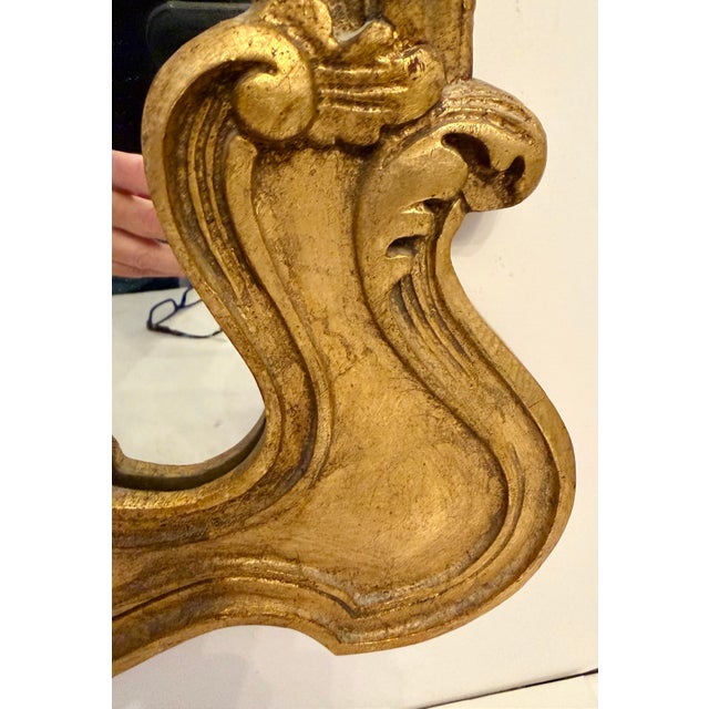 Pair of Spanish Hollywood Regency Gilt Mirrors For Sale - Image 10 of 13