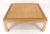 Mid-Century Modern Grasscloth 42" Square Mid Century Modern Coffee Table MINT For Sale - Image 3 of 10