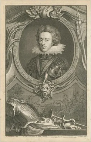Jacobus Houbraken, Portrait of Henry Frederick, Prince of Wales, Print