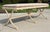 Hollywood Regency Vintage Drexel Heritage X-Form Faux Bamboo Bench For Sale - Image 3 of 16