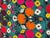 Asian Late 20th Century Suzani Style Textile, Colorful and Floral Print For Sale - Image 3 of 18