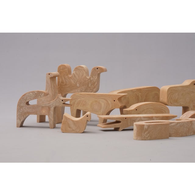 Animals Puzzle by Enzo Mari for Danese Milano, Set of 16 For Sale - Image 5 of 12
