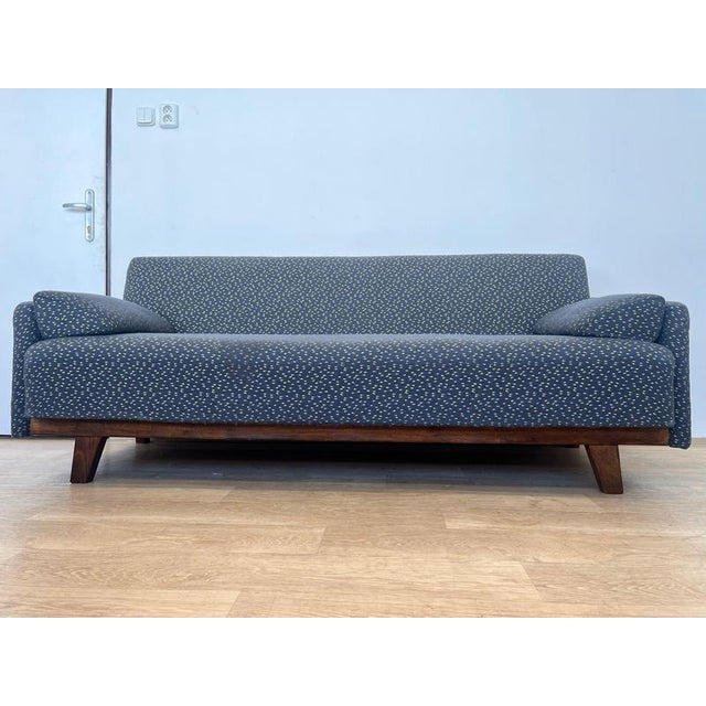 Wood Vintage Daybed in the style of Knoll, Germany, 1970s For Sale - Image 7 of 10