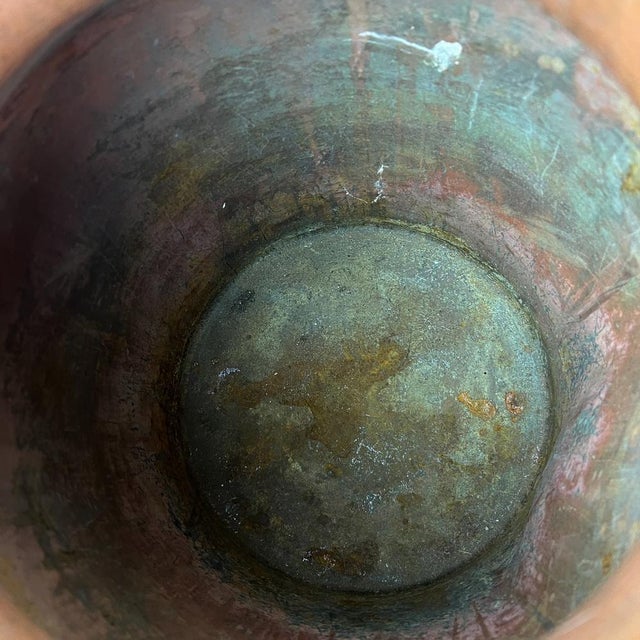 Large Antique Copper Milk Can For Sale - Image 10 of 11