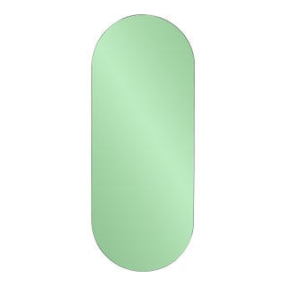 Balducci Oval Emerald Green Mirror Short For Sale