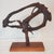 1990s 1994 Wood Sculpture "Circle of Life" Signed Nicolae Serban Transylvania 18"w Modernist Expressionist Folk Art For Sale - Image 5 of 12