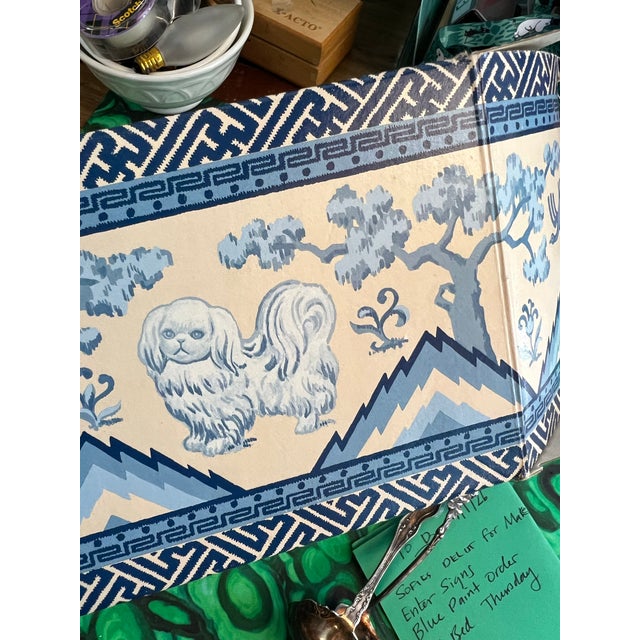 1970s Vintage Avon Greek Key Pekingese For Sale - Image 5 of 7