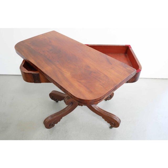 Antique Regency William IV Gaming Table, England, 1825 For Sale - Image 6 of 13