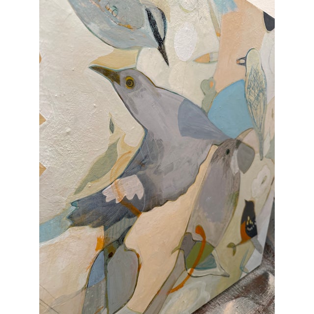 “Hiking Companions” a Bird Painting by LWren Walraven For Sale - Image 9 of 12